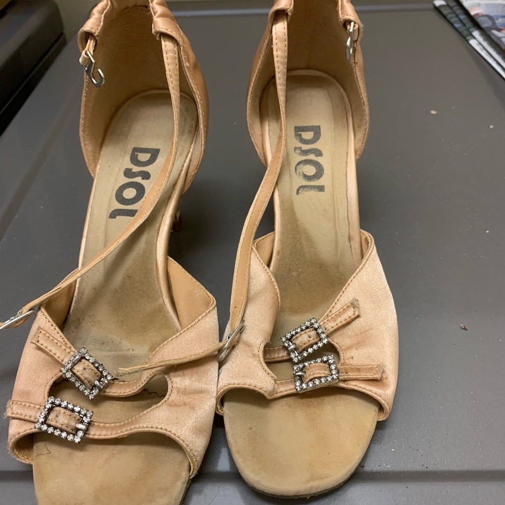 Ballroom Smooth Dance Shoes Satin 7.5